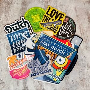 20 Dutch Bros Coffee Stickers!